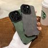 Модный чехол для iPhone 14 13 12 11 Pro Max Plus XR XS Max X 7 8 Plus SE 2020, меховой кожаный защитный чехол для объектива