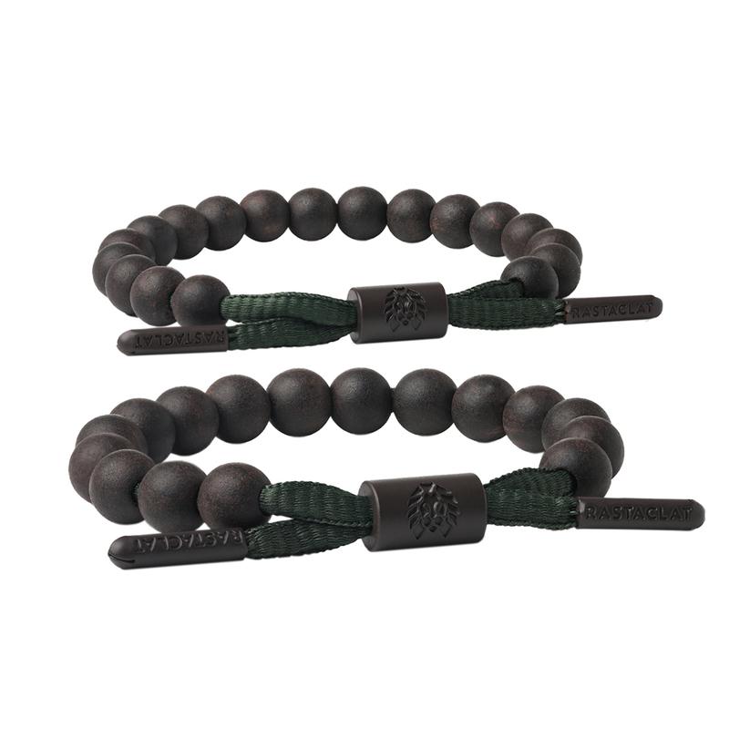 Rastaclat Серия деревянных бусин «Маленький лев» Древний стиль Новый китайский стиль Цепочка из бусин Эбеновое дерево Маленький лев Китайский стиль Деревянный браслет Тот же RC1TBB00557