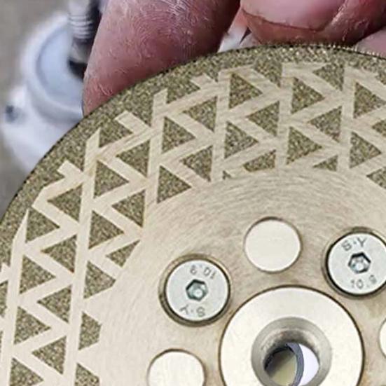 Алмазный шлифовальный диск M14 Диск для угловой шлифмашины Гальванический 40-зернистый Отрезной диск Быстрая резка Алмазный диск Высокоточный отрезной диск