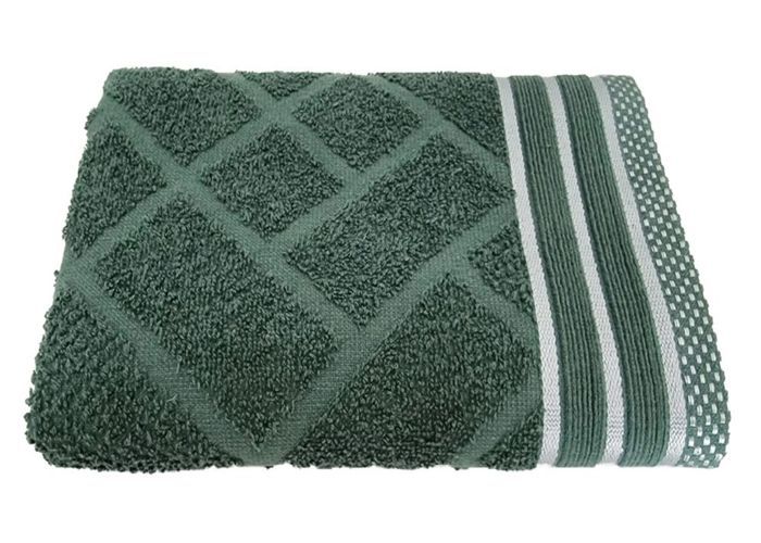 Serviette Jacquard 70 x 140 cm - Vert