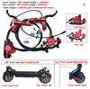 Zoom Bike Electric Scooter Power off Control Oil Hydraulic Disc Brake Caliper 2200 2000 1000mm for zero Kaabo KUGOO E-bike