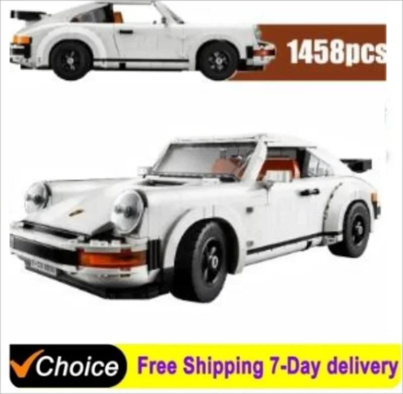 Icons Technical 911 Retro Car Model 10295 Building Blocks Set 2in1 Race Model Kit for Adults and Teens Toys Christmas