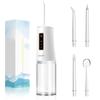 Ирригатор для полости рта Jet Washer 230 мл Большой резервуар 4 типа насадок 3 режима подачи воды Водонепроницаемый IPX7 Беспроводной USB перезаряжаемый Ирригатор для начинающих