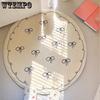 Children's Room Bedside Round Carpet Cartoon Cute Carpet Living Room Sofa Round Floor Mat Clothes Hat Room Dressing Table Mat