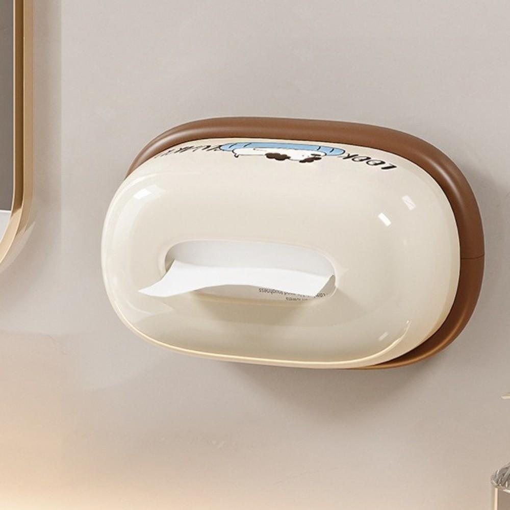 Cream Style Desktop Tissue Box Decorative Tissue Rack Napkin Box Napkin Holder Coffee Table