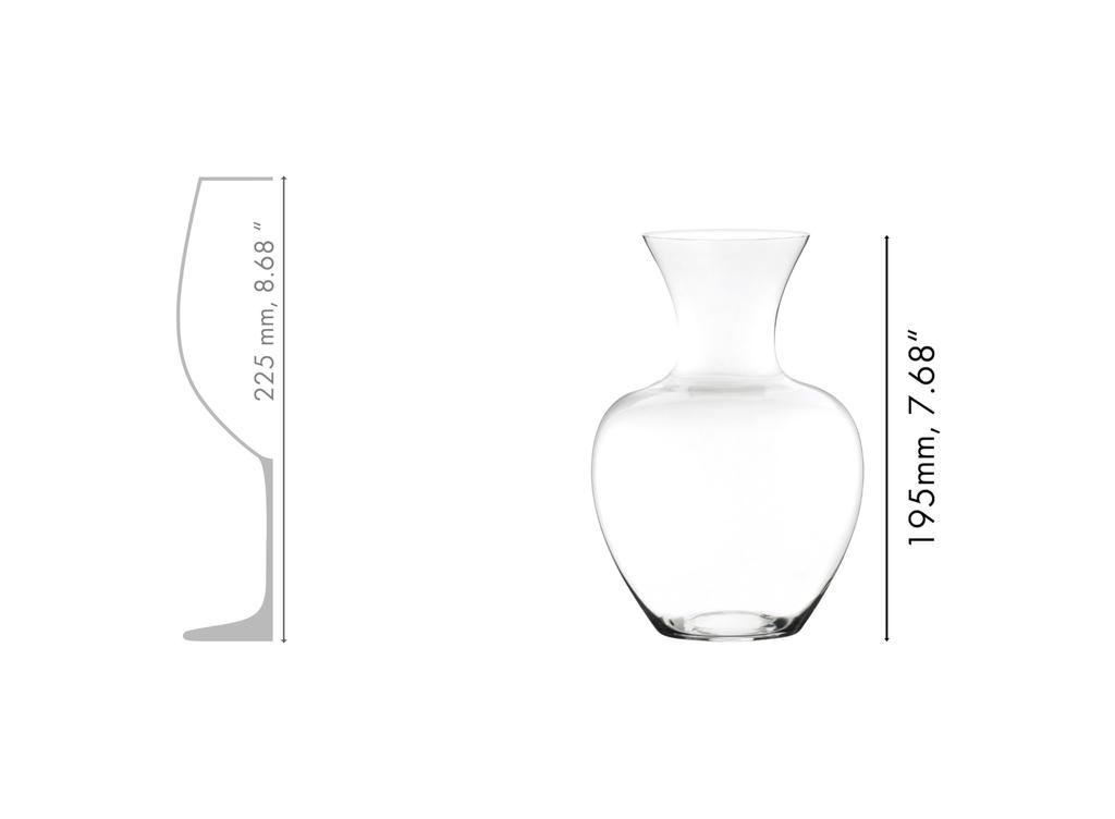 [Authentic] RIEDEL Decanter Apple 1500ml 1460/13 Clear