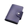 Fashion Faux Leather Credit Card Holder 24 Bits Card Case Business Card Holder Wallet