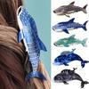 Whale Shark Shape Hair Claw Women Acetic Acid Hair Clip Anti-slip Large Clip Back Head Clip Hair Catch Clip Head Accessories