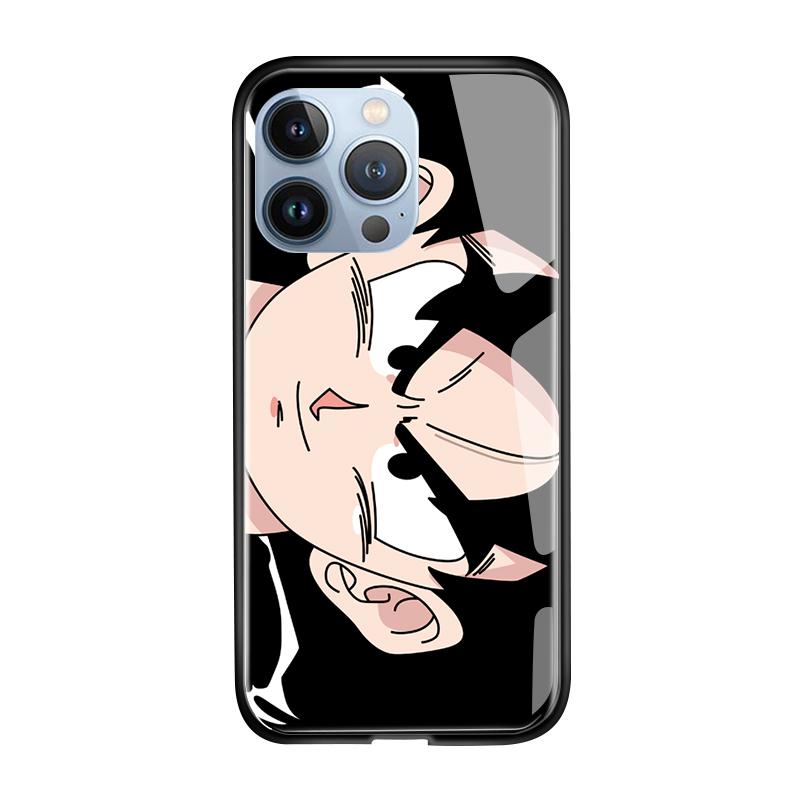 Чехол для телефона из закаленного стекла для Samsung A06 A12 A16 A22 A32 A34 A53 A56 S20FE S23 S25 iPhone 11 12 13 14 15 16 17, мягкий край, противоударный, гладкий чехол