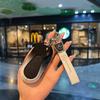 ULA5   Suede Car Key Case Cover Protector Shell For Mercedes Benz C CLE E GLC S Class W206 X254 W214 W223 Remote Fob Shell Case