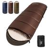 CAMDOOR Зимний спальный мешок Пуховый Комфортная температура 230T Включает хранение Регулируемый Полностью Идеально подходит для катастроф Автомобиль На открытом воздухе Дорога и В помещении