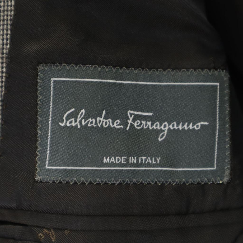 Salvatore Ferragamo Made In Italy Wool Suit Setup Men's Used