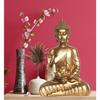 Статуя Будды, идол с лотосом, чайная свеча для домашнего декора и гостиной, уникальные экспонаты для подарков, 1 фото, новый