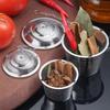 Fine Mesh Stainless Steel Tea Infuser Extended Chain Loose Tea Separation Basket  Spices