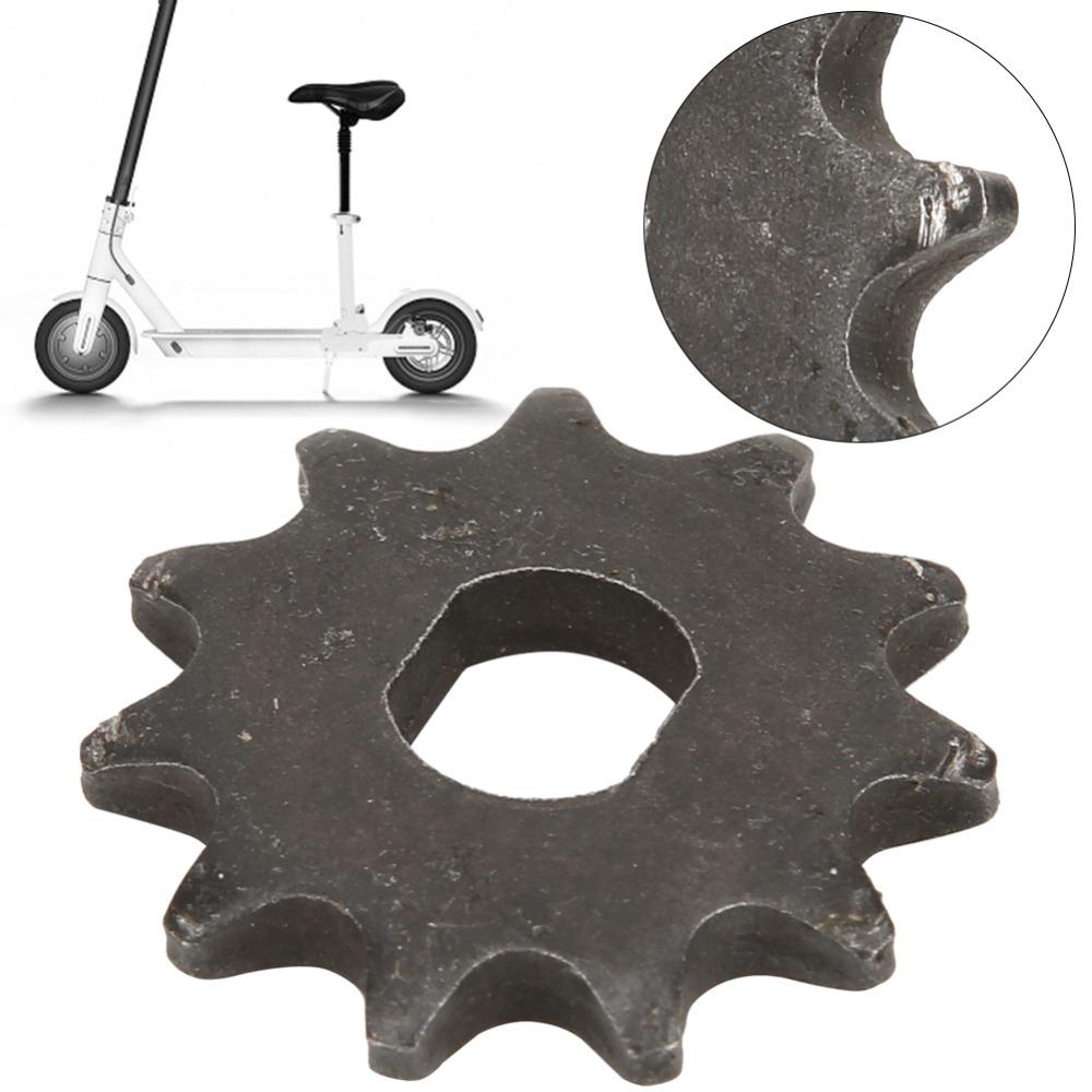 Durable T8F 11T Electric Scooter Sprocket H Holes Metal Crankset Gear Plate Pinion Gear E-Scooter