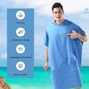 Changing bathrobe, swimming, quick drying cloak, surfing, diving, hooded bath towel, beach cape, windproof and warm