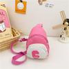 Trendy Children's Nylon Crossbody Bag For Boys With Colorful Letter Design And Breathable Material