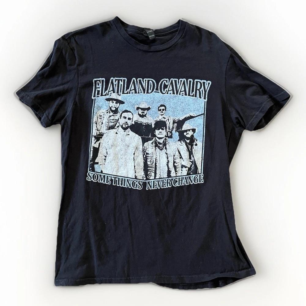 Футболка Flatland Cavalry Somethings Never Change Унисекс Концертная S - 5XL LO115 Унисекс Футболка