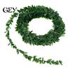 Artificial Green Leaf Garland 1/2/3Pcs 7.5M Garland, UV Resistant Hanging Faux Greenery Rattan Decoration Rattan, Realistic Fake Plants Vine