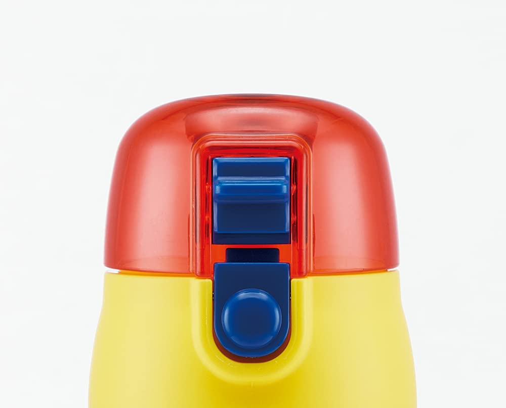 Детская 3D бутылка для воды из нержавеющей стали Skater, 480 мл, дизайн Pokemon Pikachu, 21 (SDPV5-A)