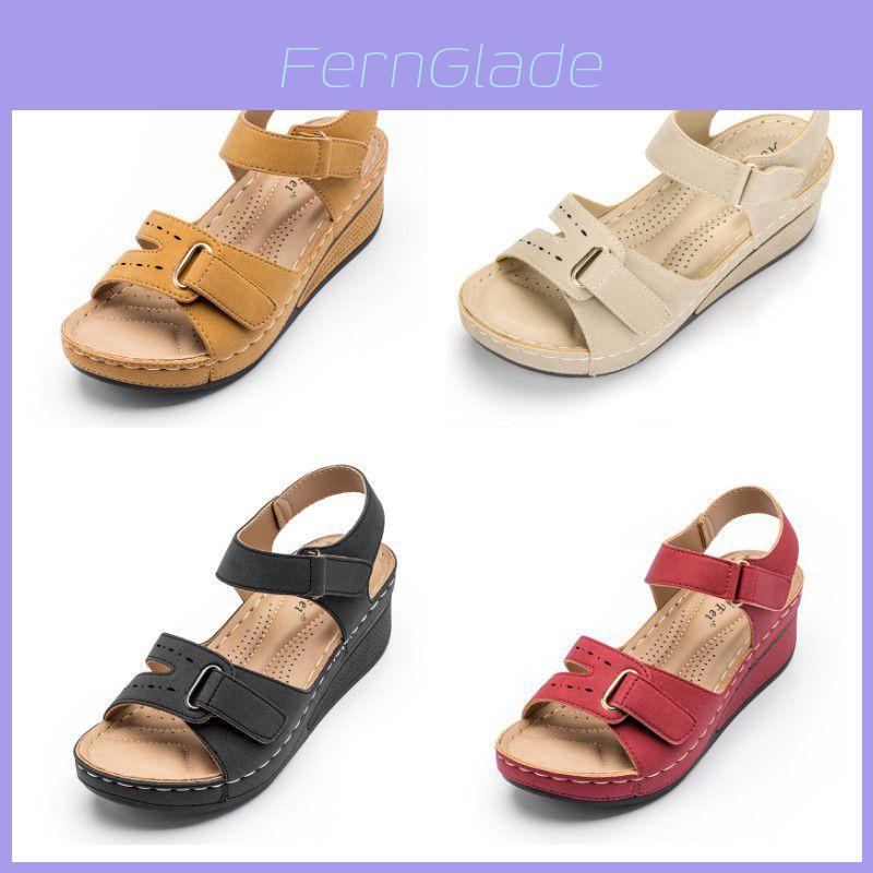 Stylish And Comfortable Women's Thick Bottom Wedge Sandals With Anti-slip Sole