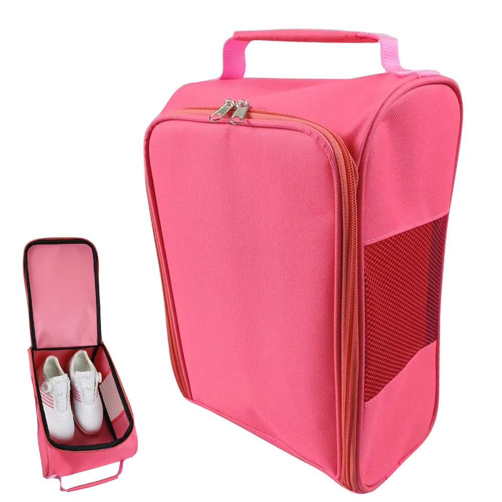 Ткань Оксфорд, сумка для обуви для гольфа, дышащая сумка для хранения кроссовок, органайзер для кроссовок для гольфа на молнии
