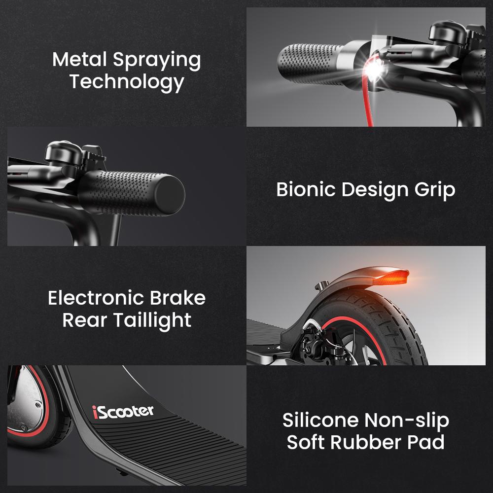 iScooter I9M 10 Inch Electric Scooter 7.5Ah 500W Motor 35km/h 30KM Range Disc Brake Foldable With App