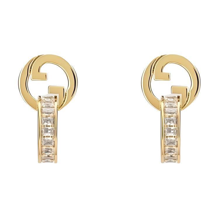 Gucci Blondie intertwined crystal earrings 837271JAAHV