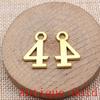 Study Travel Number Charms Pendant For Bracelet Necklace Jewelry Making Craft Findings