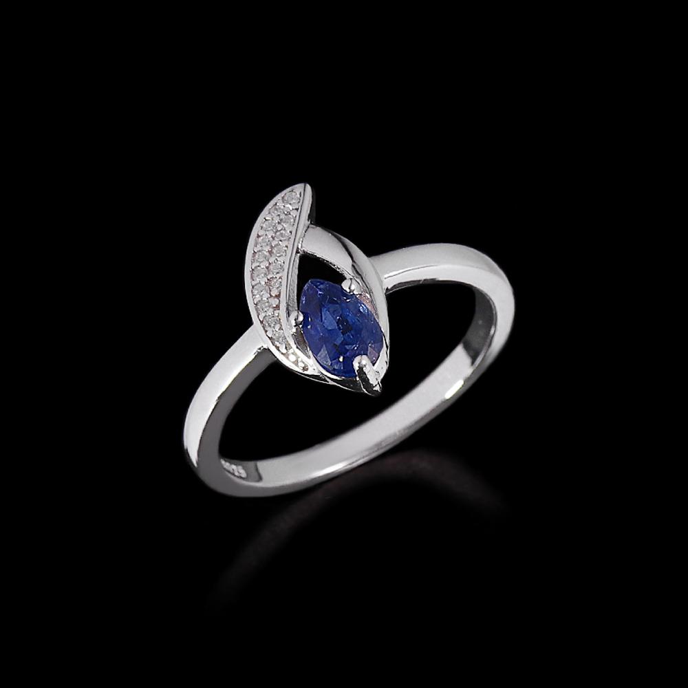 Великолепный натуральный комплект из кольца, серег и ожерелья с кианитом грушевидной формы из стерлингового серебра 925 пробы с настоящим драгоценным камнем, изысканные ювелирные украшения для женского банкета, подарок