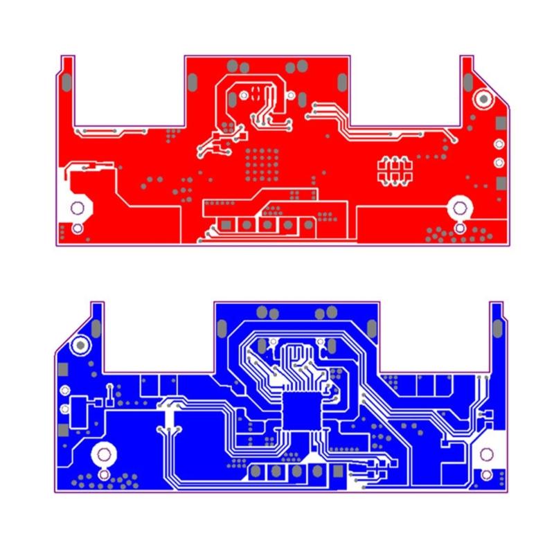 2 шт. Модуль быстрой зарядки литиевой батареи 5 В 3 А с цифровым дисплеем IP5356 TYPE C USB Материнские платы для мобильного питания