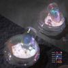 Yousheng Aurora Effect Nail Glitter Powder Ice Penetration Colorful Mirror Neon Dust Nail Art Chrome Pigment для женщин