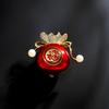 New Gift Creative Red Lucky Bag Brooch Women'S Spring Festival Decoration High-End Suit Accessories Sweater Pin
