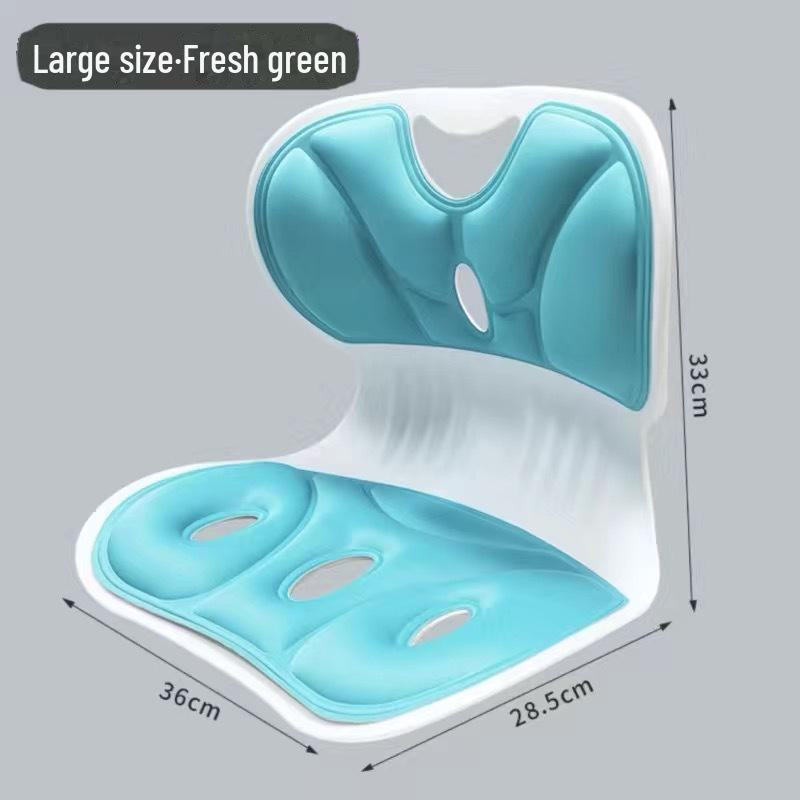 Эргономичная дышащая подушка для поддержки талии для коррекции осанки и комфорта при длительном сидении