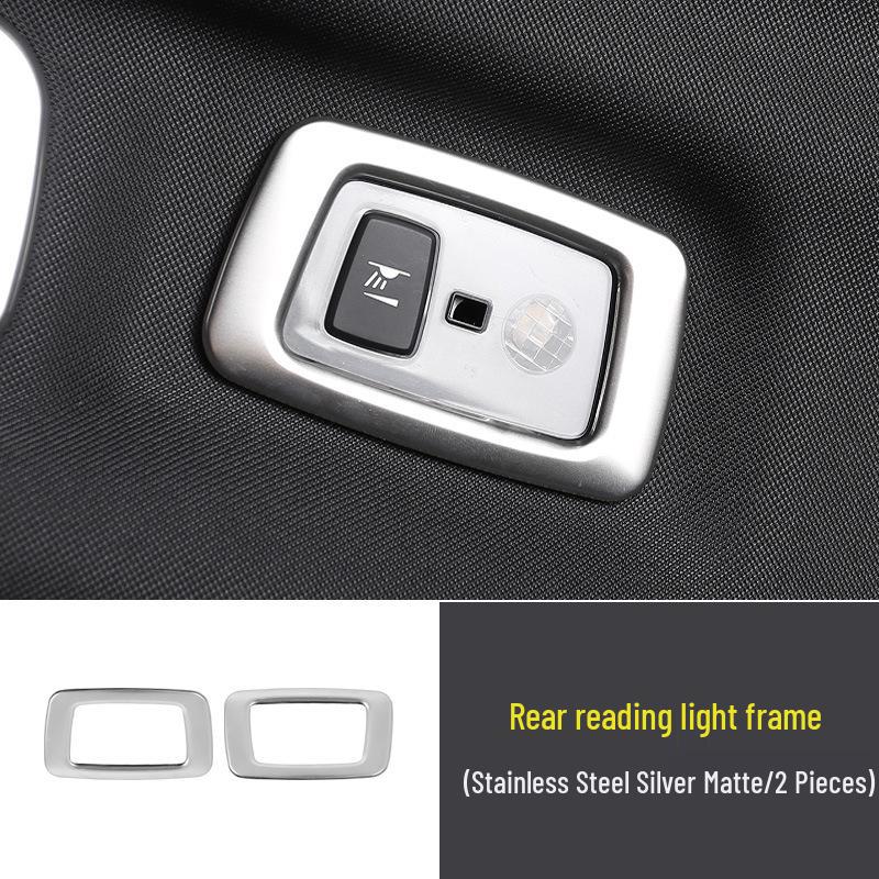 Volvo XC60 (2018-2025) Внутренняя отделка из нержавеющей стали: Рамка отделки центральной консоли и динамика