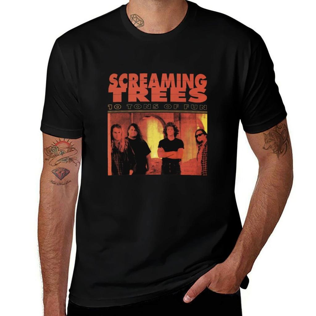 Screaming Trees Tshirt Essential T Shirt Anime T Shirts Oversize Tshirt