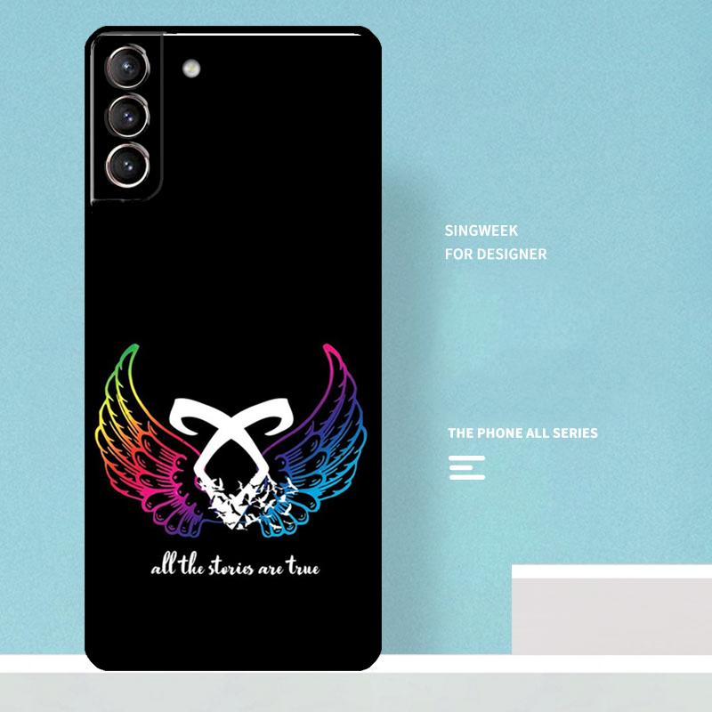 Чехол Shadowhunters для Samsung Galaxy S24 S22 S21 S23 Ultra Note 20 S8 S9 S10 Note 10 Plus S20 FE