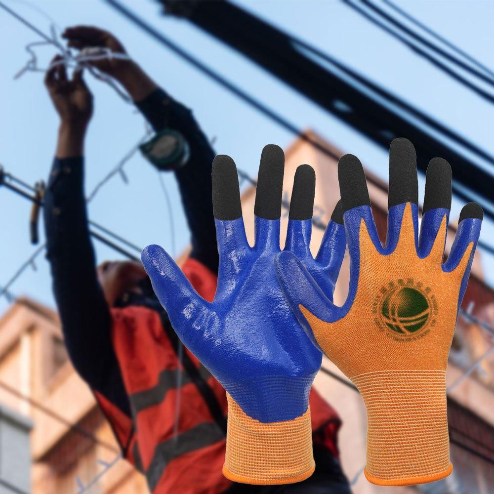 Высокоэластичные перчатки с сенсорным экраном, резиновые рабочие безопасные перчатки, инструмент, изоляционные варежки, электрические