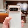 Роскошный Глянцевый Простой Однотонный Электроplated Мягкий Чехол Для Google Pixel 10 9 Pro XL 8 A Pro Полный Защитный Чехол с Амортизацией