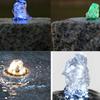 RGB 6 светодиодных ламп Водонепроницаемый аквариумный ландшафтный светильник Водопад Декорация Ночники Водяная лампа для фонтанов Пруд