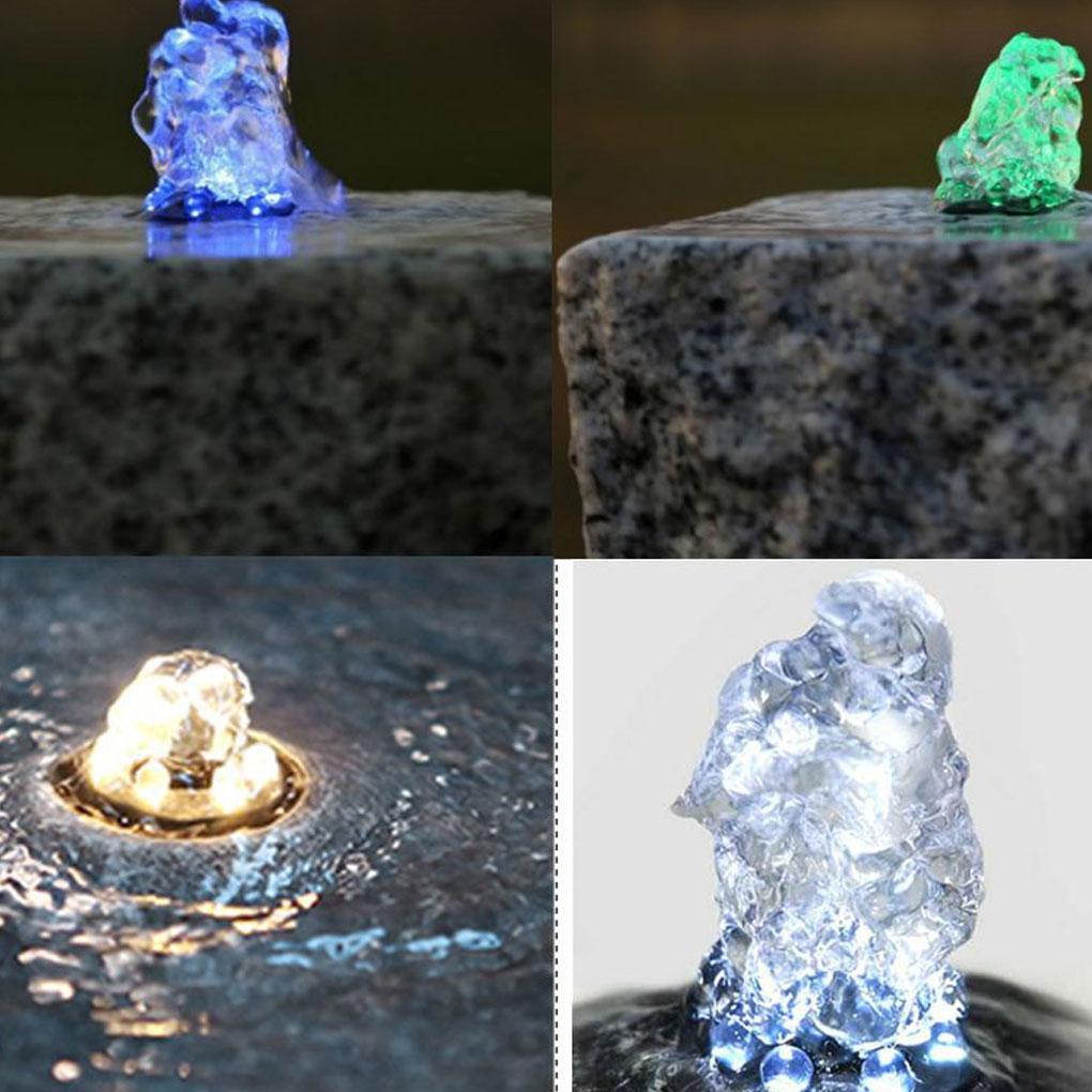 RGB 6 светодиодных ламп Водонепроницаемый аквариумный ландшафтный светильник Водопад Декорация Ночники Водяная лампа для фонтанов Пруд