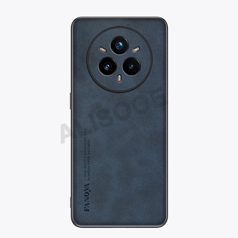 Матовый чехол Funda из ПУ кожи для Realme 14 Pro Plus, кожано-пластиковая защитная задняя крышка для Realme 14 Pro, Capa