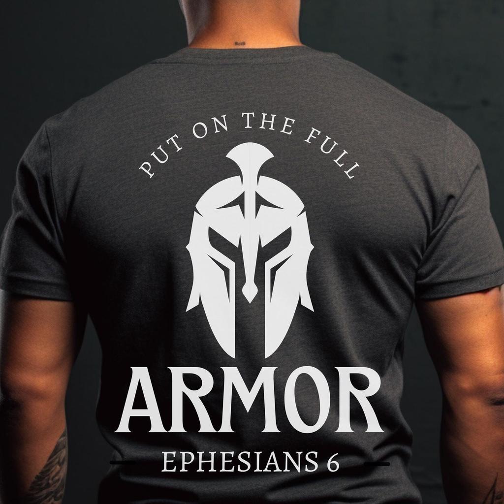 Armor of God T-Shirt, Christian Graphic Tee, Spiritual Apparel