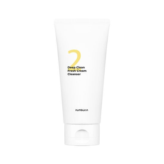 NUMBUZIN No. 2 Deep Clean Cream Cleansing Foam 1+1 Promotion (120ml+120ml)