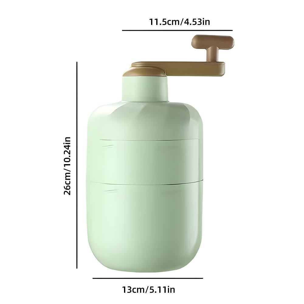 Ручная кривошипная дробилка для льда, машина для снежного конуса, портативная ручная машина для бритого льда с бесплатным льдом