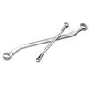 Double-Ended Open-End Wrench, 8x10mm, 45 Offset, Forged, Made In Japan, TM-8x10