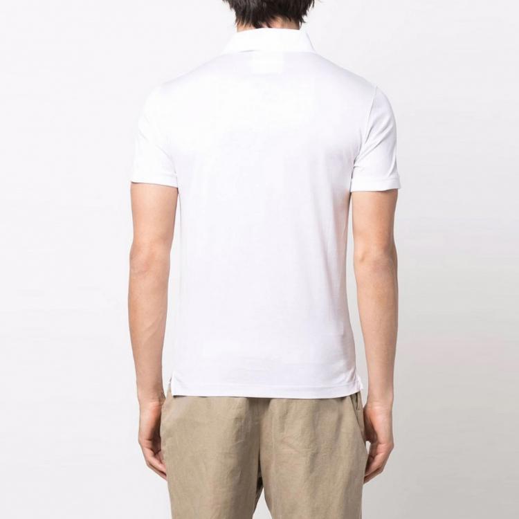 EMPORIO ARMANI Logo Printed Short Sleeved Polo Shirt 8N1F98-1JUVZ-0100