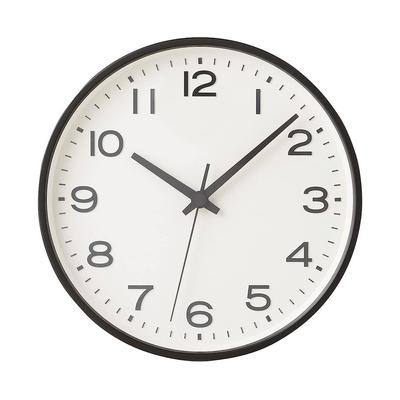 Аналоговые часы MUJI 44275696, Большие, Черные, MJ-ACLBK2,