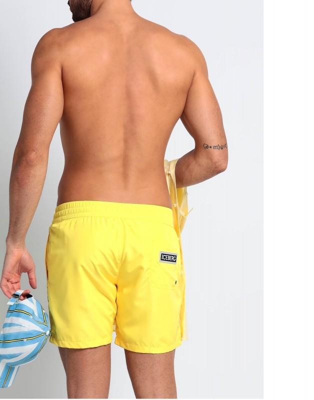 Iceberg Italian swim shorts yellow - Size: L