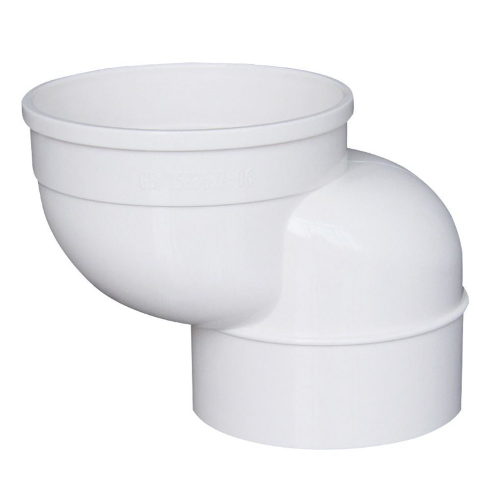 PVC Plastic Toilet Shifter Pipe 110mm Offset Flange Adapter  Toilet Installation